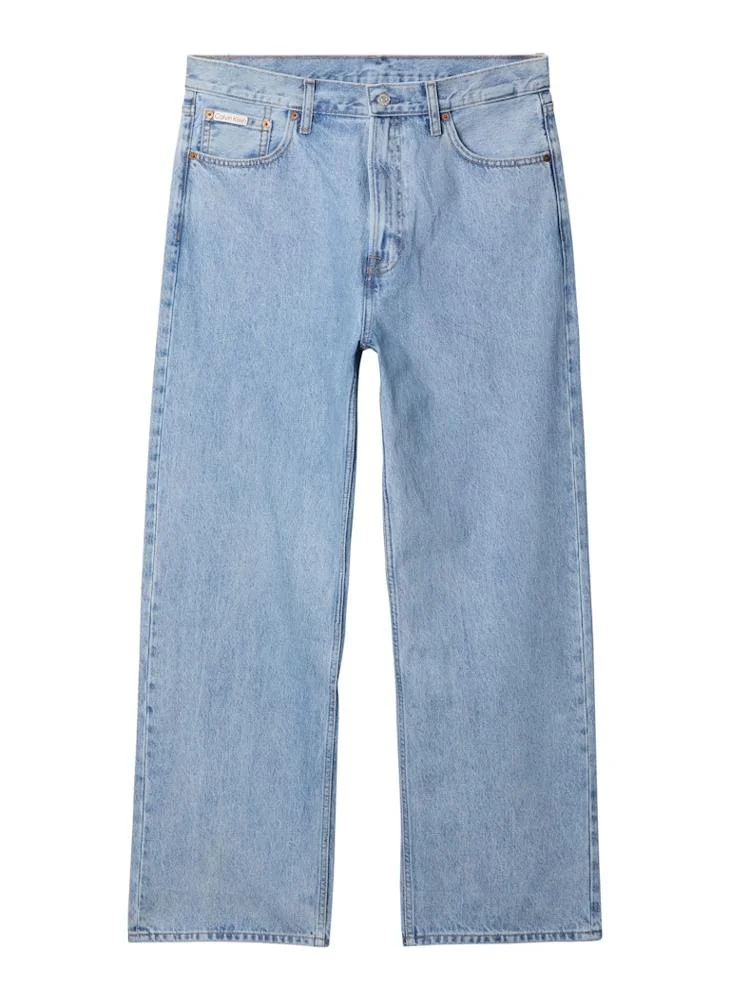 Calvin Klein Jeans  Faded Seam Baggy Jeans for Men | Best Price UAE
